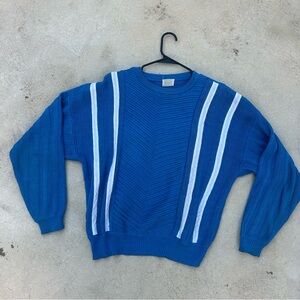 Cezar Y2k men’s 90’s sweater made in Italy cotton sweater size medium